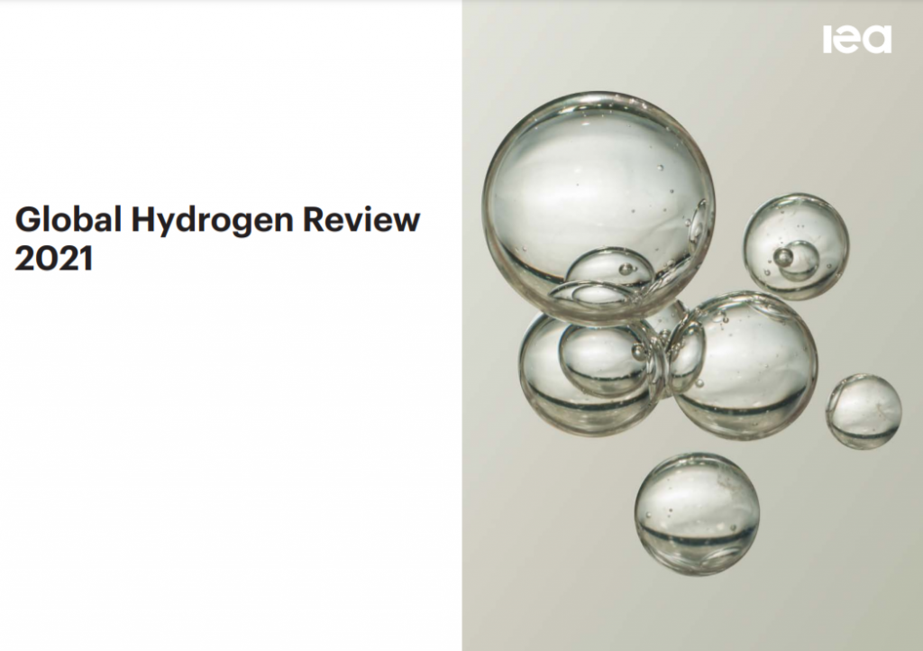 The new International Energy Agency (IEA) report: Global Hydrogen Review 2021 has landed!