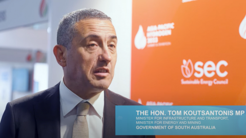 Interview with The Hon Tom Koutsantonis MP at #APACHydrogen2023