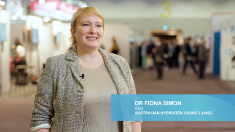 Interview with Dr Fiona Simon from Australian Hydrogen Council at #APACHydrogen2023